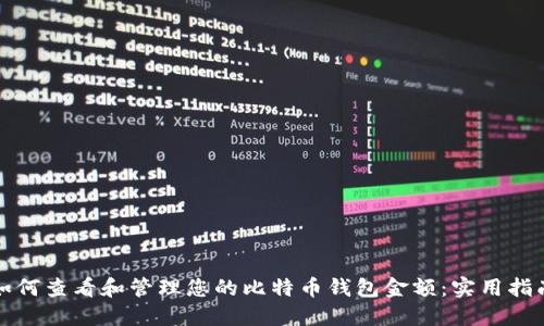如何查看和管理您的比特币钱包金额：实用指南